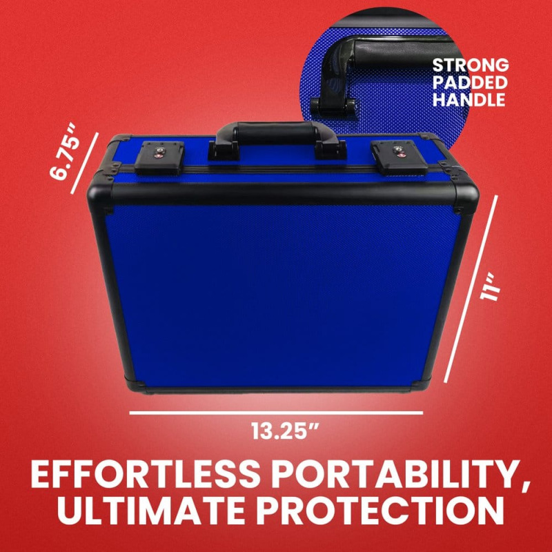 Evoretro Trading Card Storage Box for 90 Cards X Blue 5