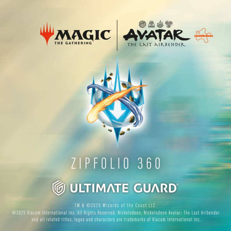 Ultimate Guard Zipfolio 360 Xenoskin Magic: The Gathering "Avatar: The Last Airbender" - Black Main