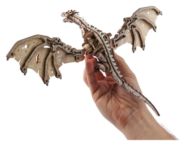 Harry Potter 3D Wooden Puzzle Ukrainian Ironbelly Dragon 4