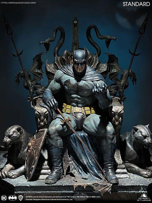 DC Comics Statue 1/4 Batman on Throne 75 cm