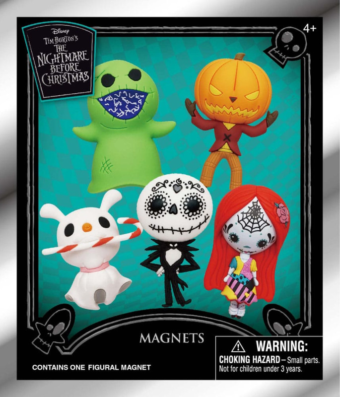 Nightmare before Christmas magnets blind pack Series 2 Display (12) 1