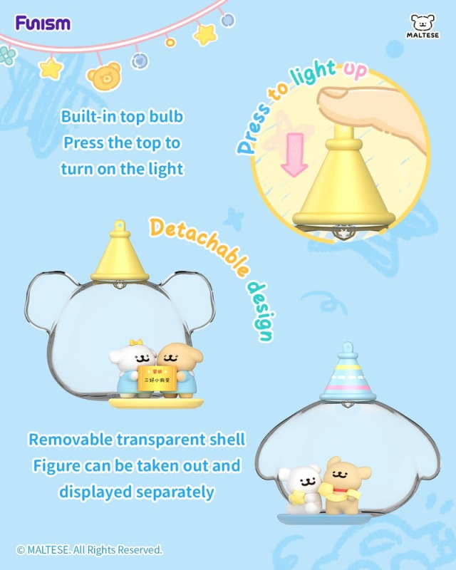 Maltese Childhood Days Series Mini Figure Blind Box Display (8) 7