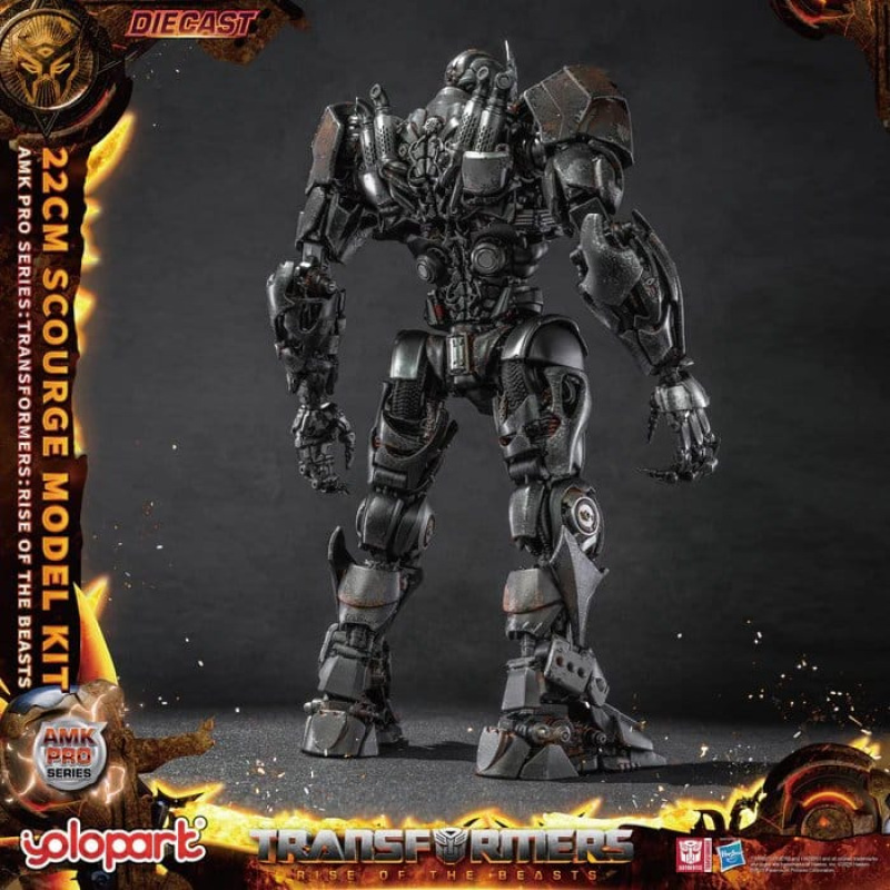 Transformers: Rise of the Beasts AMK Pro Series Model Kit Scourge (Oversea Version) 22 cm 2