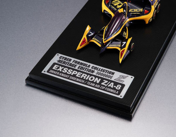 Future GPX Cyber Formula Vehicle Experion Z/A-8 Knight Shoemach Model C.F.C Heritage Edition 7 cm 9