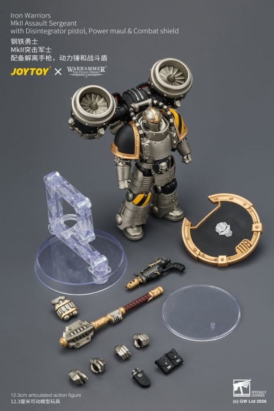 Warhammer The Horus Heresy Action Figure Iron Warriors MkII Assault Sergeant 12 cm 8