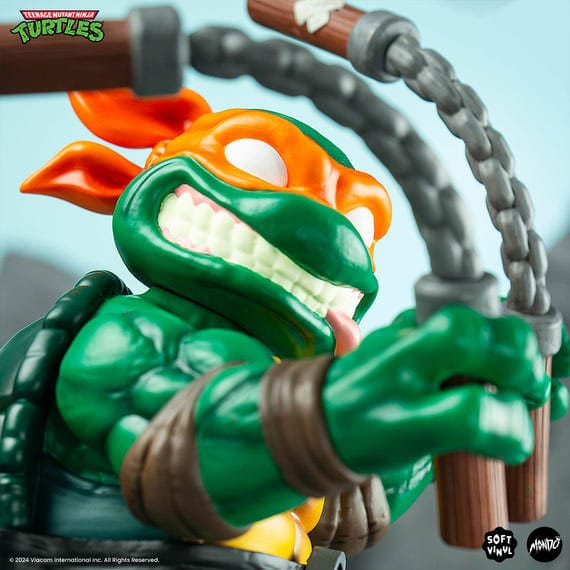 Teenage Mutant Ninja Turtles Soft Vinyl Figure Michelangelo 20 cm 3