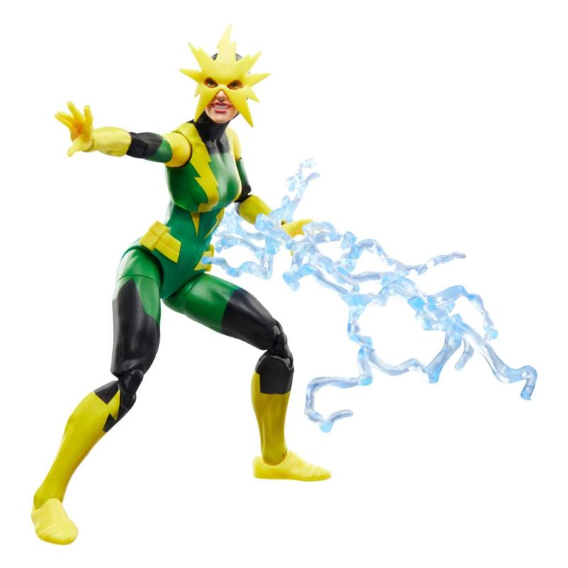 Spider-Man Marvel Legends Retro Action Figure Electro (Francine Frye) 15 cm 4