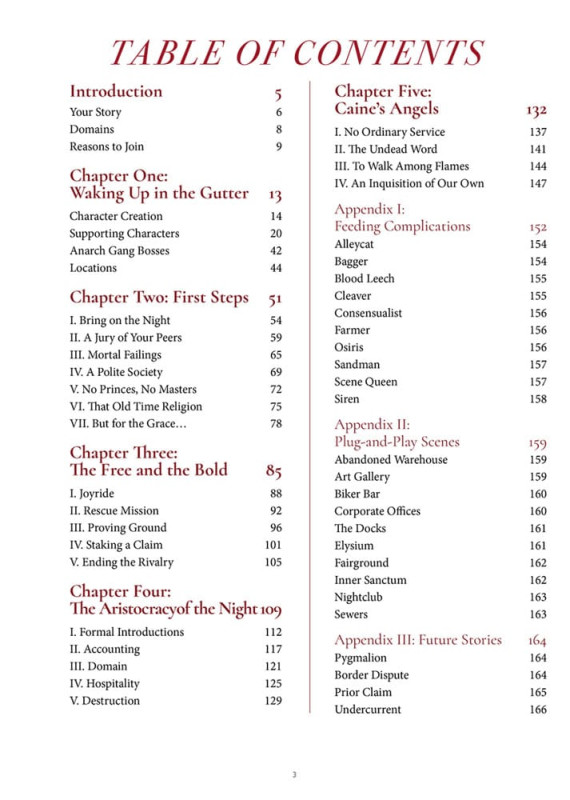 Vampire: The Masquerade 5th Edition RPG book The Crimson Gutter Chronicle Book *Englische Version* 4
