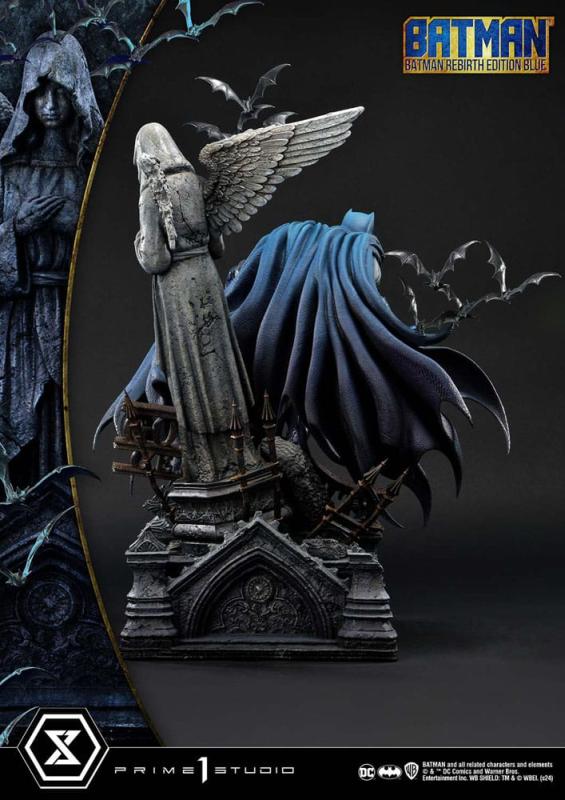 Batman Ultimate Premium Masterline Series Statue 1/4 Batman Rebirth Edition Blue Deluxe Version 71 c 11