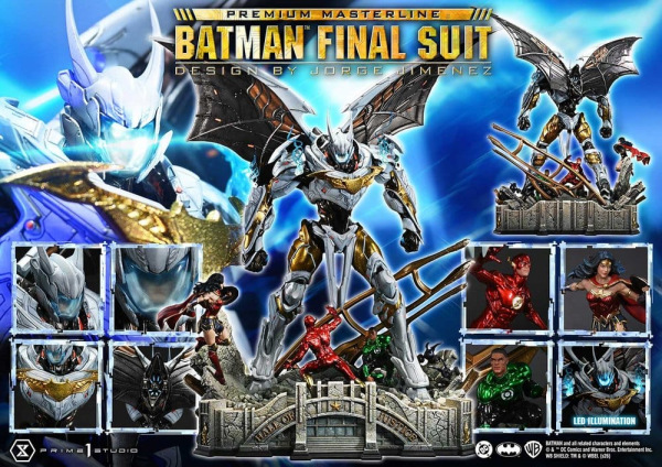 Justice League (Comics) Premium Masterline Statue Batman Final Suit (Design by Jorge Jimenez) 67 cm 8