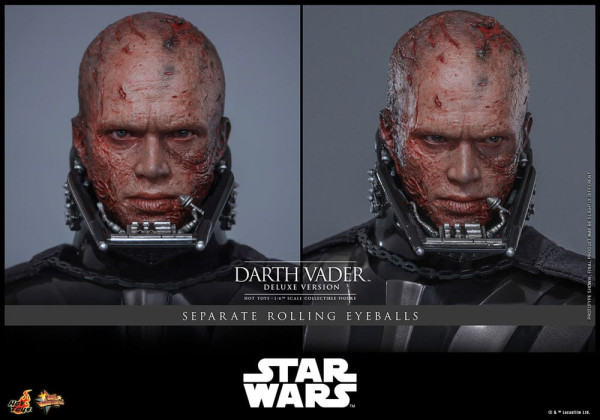 Star Wars: Episode III - Revenge of the Sith Movie Masterpiece Action Figure 1/6 Darth Vader (Deluxe 11
