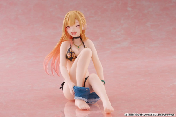 My Dress-Up Darling Desktop Cute PVC Figure Marin Kitagawa (Measured Swimsuit Ver.) Reissue 13 cm 7