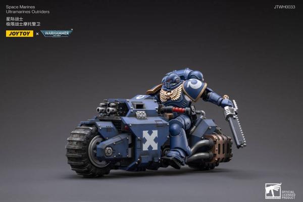 Warhammer 40k Vehicle 1/18 Ultramarines Outrider Bike 22 cm 3