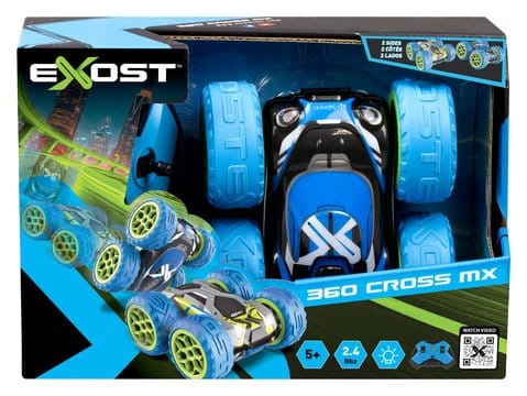 Silverlit Vehicle RC Car 360 Cross MX green/blue 2