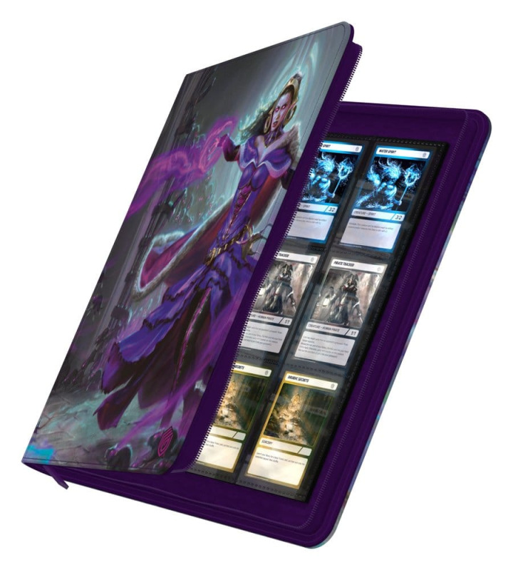 Ultimate Guard Zipfolio 480 Xenoskin Magic: The Gathering "Reality Fracture" - White Rare / Black Ra 1