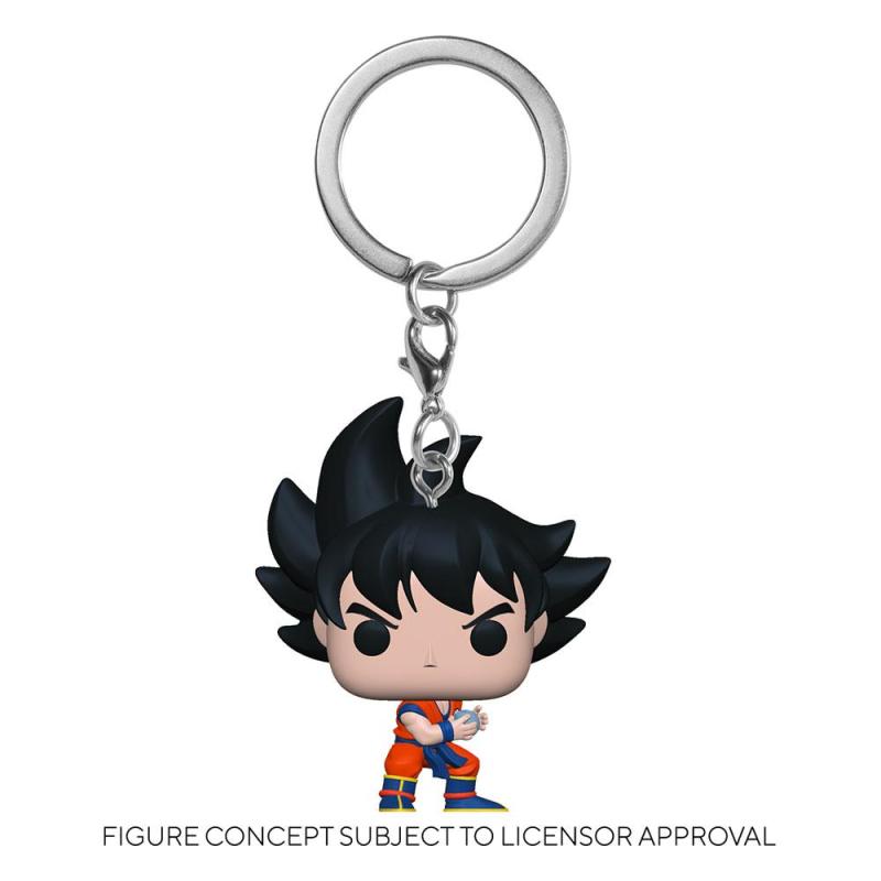 Dragon Ball Z Pocket POP! Vinyl Keychains 4 cm Goku w/Kamehameha Display (12)