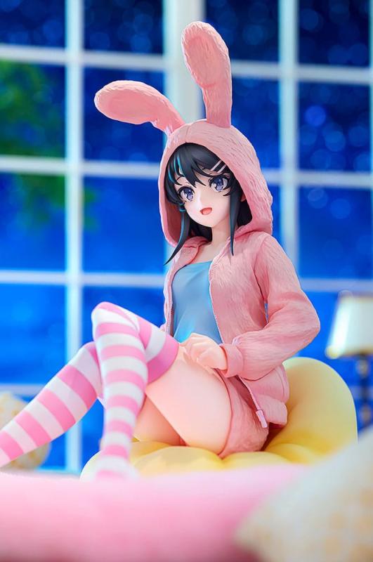 Rascal Does Not Dream of a Knapsack Kid PVC Statue 1/7 Mai Sakurajima Hoodie Look Rabbit Ears Ver. 1