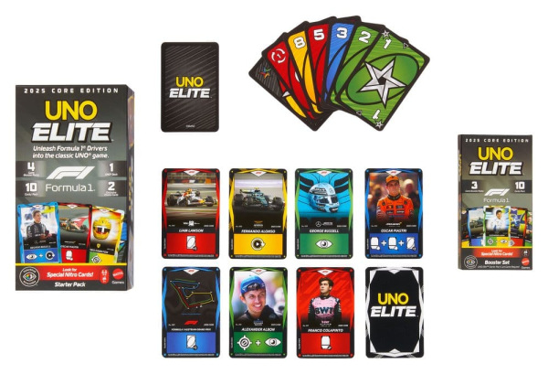 Formula 1 UNO Card Game Elite F1 Booster-Set 2