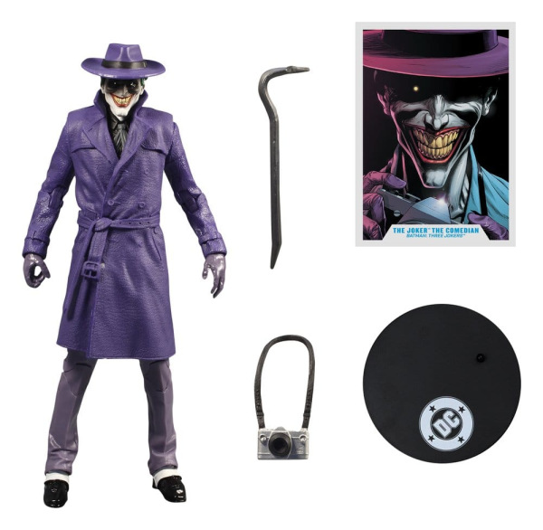 DC Multiverse McFarlane Vault Collection Action Figure The Joker (The Comedian) (Batman: Three Joker 2