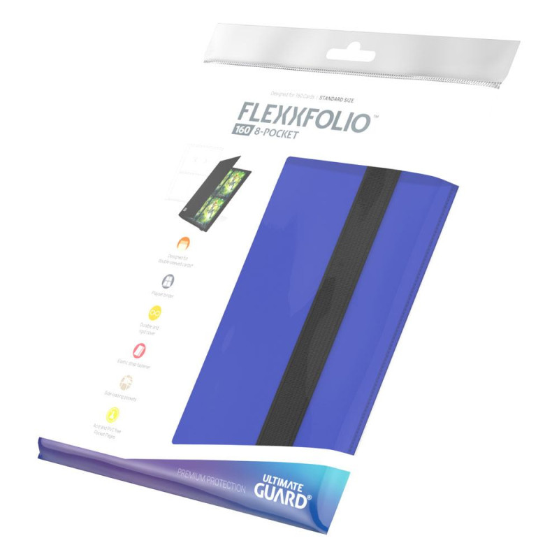 Ultimate Guard Flexxfolio 160 8-Pocket - Blue 7