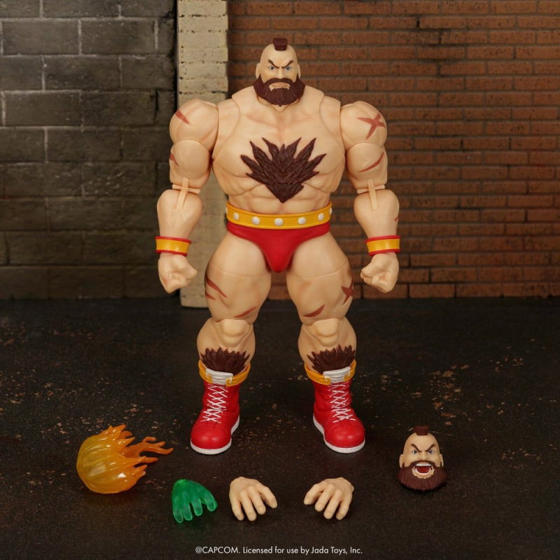 Ultra Street Fighter II: The Final Challengers Action Figure 1/12 Zangief 18 cm 12