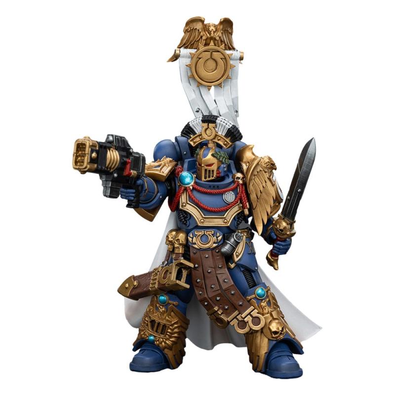 Warhammer The Horus Heresy Action Figure 1/18 Ultramarines Legion Praetor with Power Sword and Volki