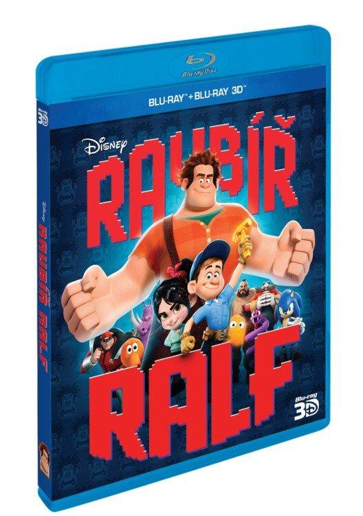 Raubíř Ralf 3D Blu-ray