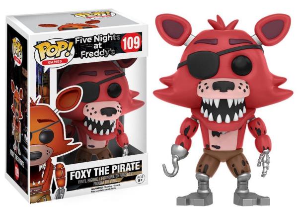 Five Nights at Freddy's POP! Games Vinyl Figure Foxy The Pirate 9 cm