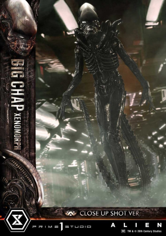 Alien (Film) Museum Masterline XL Statue 1/3 Big Chap Xenomorph Close Up Shot Ver. 100 cm 9