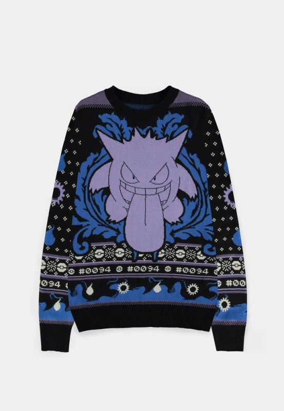 Pokémon Christmas Sweater Gengar Size M 2