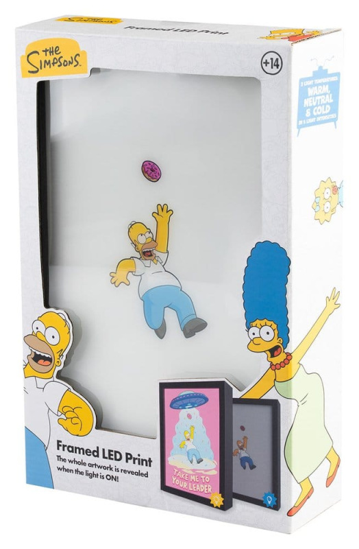 The Simpsons Framed LED Poster 20 x 28 cm 10