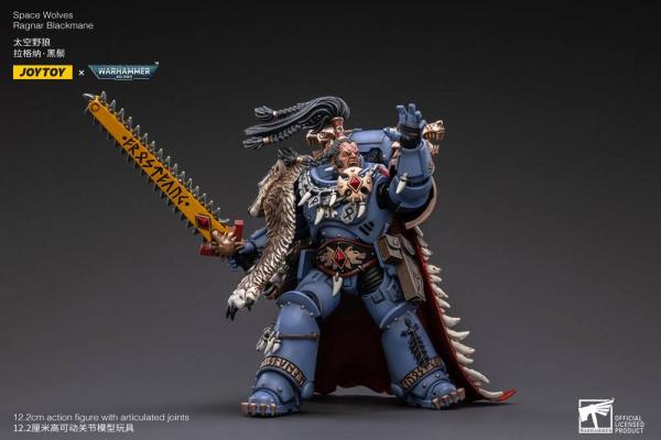 Warhammer 40k Action Figure 1/18 Space Wolves Ragnar Blackmane 13 cm 1