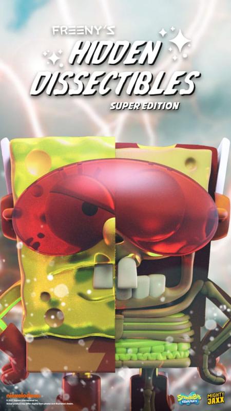 Spongebob Squarepants Blind Box Hidden Dissectibles Series 04 (Super ed.) Display (6)