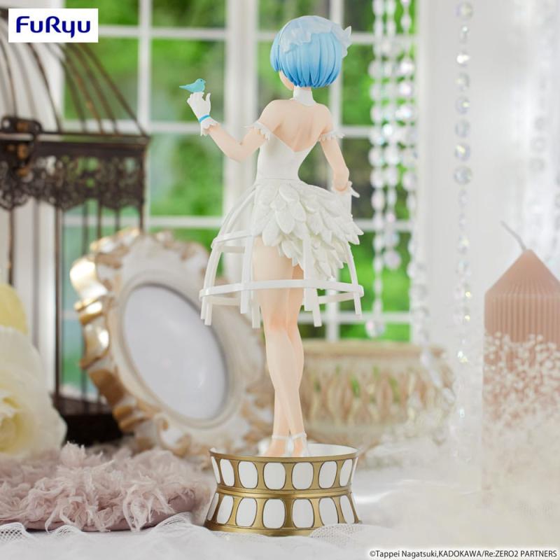 Re: Zero Exceed Creative PVC Statue Rem Cage Dress 22 cm