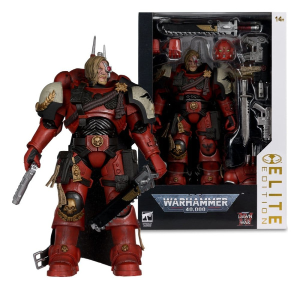 Warhammer 40,000 Dawn of War McFarlane Elite Edition Action Figure Captain Cyrus (Dawn of War 4) 20 3