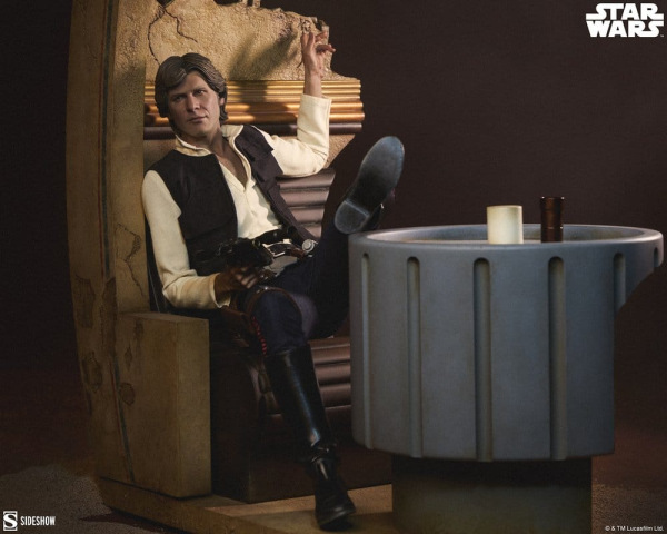 Star Wars Episode IV Mixed Media Premium Format Figure Han Solo: Sorry About the Mess 32 cm 2