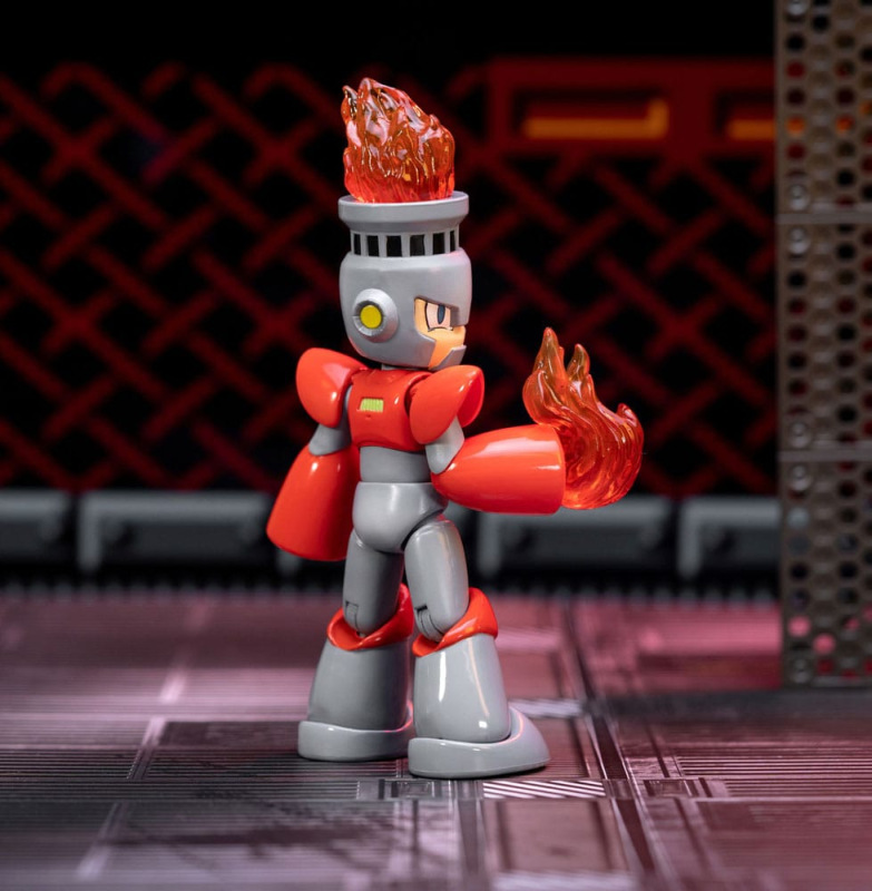 Mega Man Action Figure Fire Man 11 cm 5
