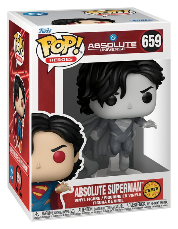 DC Comics POP! Comics Vinyl Figure Absolute Superman with Chase 9 cm  Assortment (6) 4