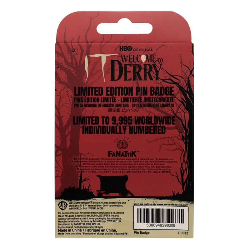 It Pin Badge IT: Welcome to Derry DAFB Limited Edition 1