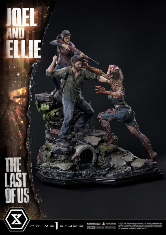 The Last of Us Part I Ultimate Premium Masterline Series Statue 1/4 Joel & Ellie (The Last of Us Par 8