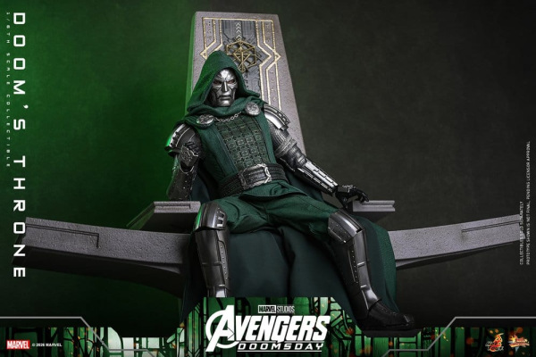 Avengers: Doomsday Movie Masterpiece Action Figure Accessory 1/6 Doom's Throne 33 cm 10