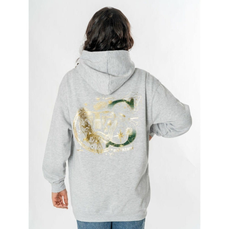 Harry Potter Hooded Sweater Slytherin Zodiac Size XL 3