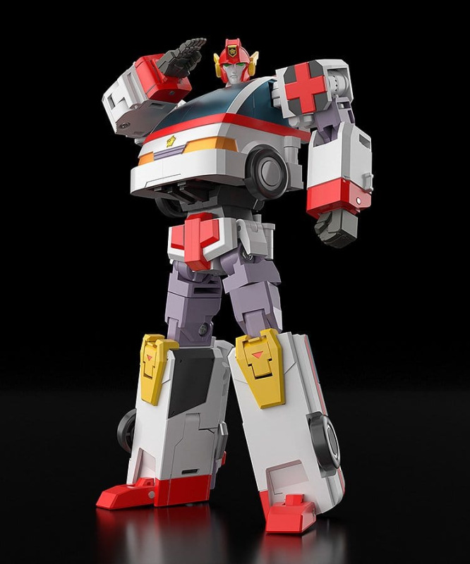 Brave Police J-Decker Action Figure The Gattai Duke Fire 25 cm 12