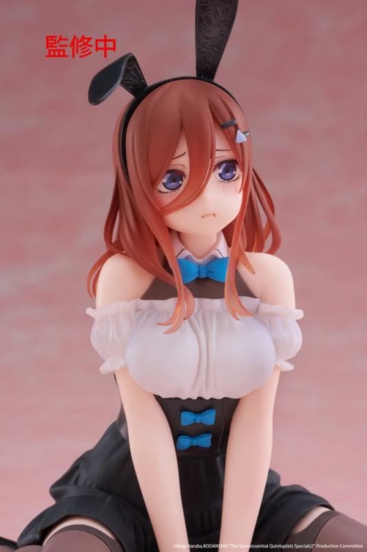 The Quintessential Quintuplets 3 PVC Statue Desktop Cute Figure Miku Nakano (Bunny Ver.) 13 cm 7