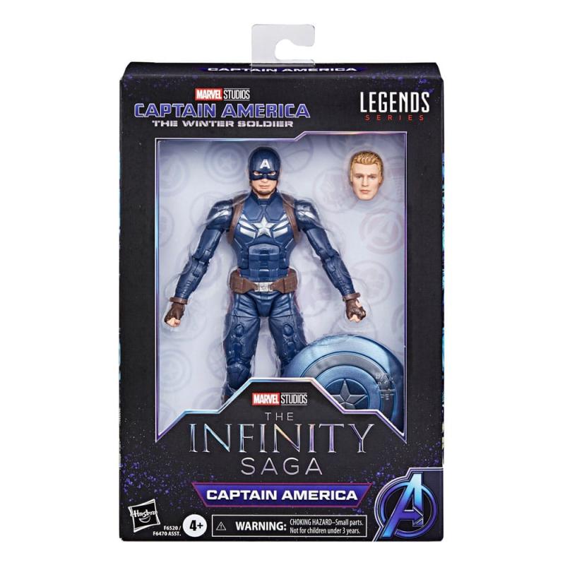 The Infinity Saga Marvel Legends Action Figure Captain America (Captain America: The Winter Soldier)