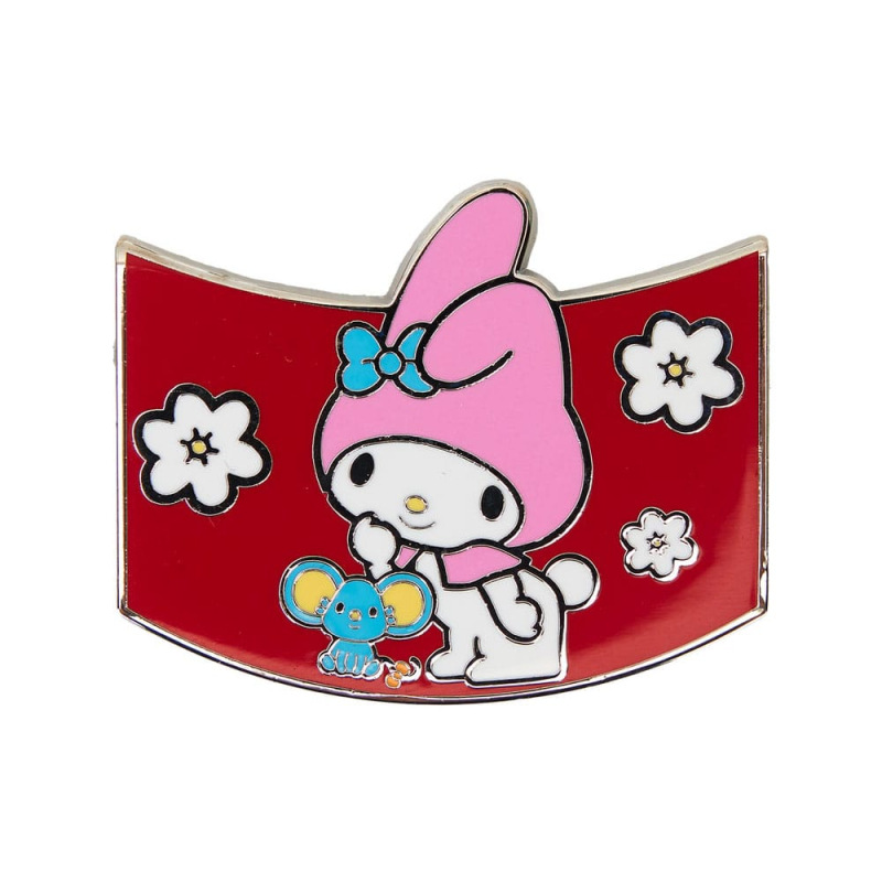Sanrio by Loungefly Enamel Pins Sanrio & Friends Color Block Blind Box Assortment (12) 1