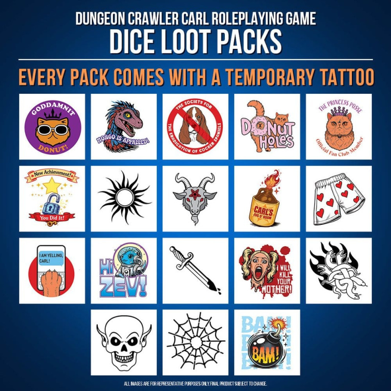 Dungeon Crawler Carl Dice Blind Box Display (20) 3
