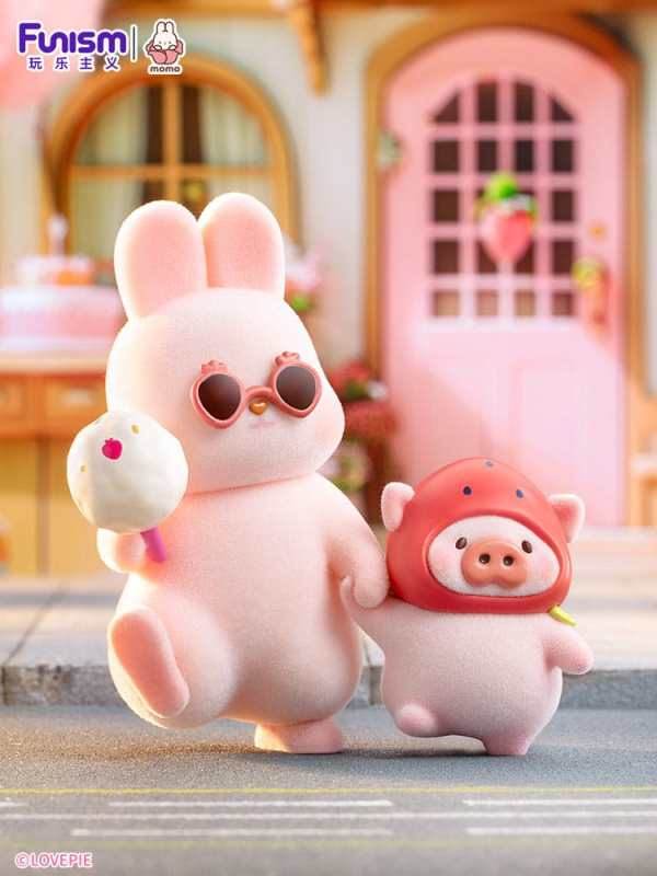 Momo Bunny Strawberry Town Series Mini Figures 9 cm Display (8) 5