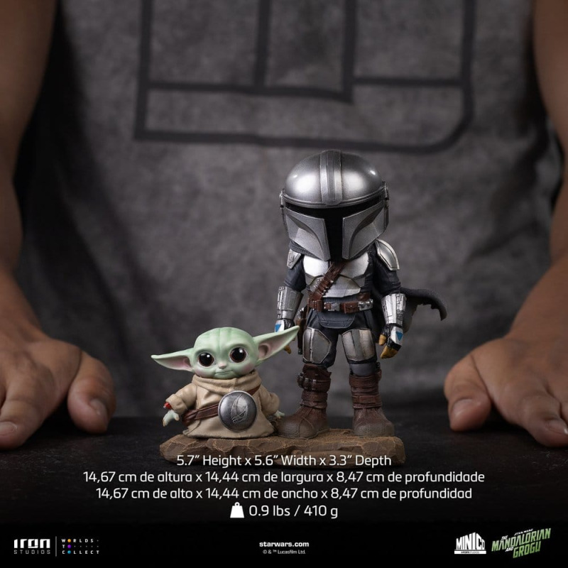 The Mandalorian & Grogu MiniCo Figure The Mandalorian and Grogu 5