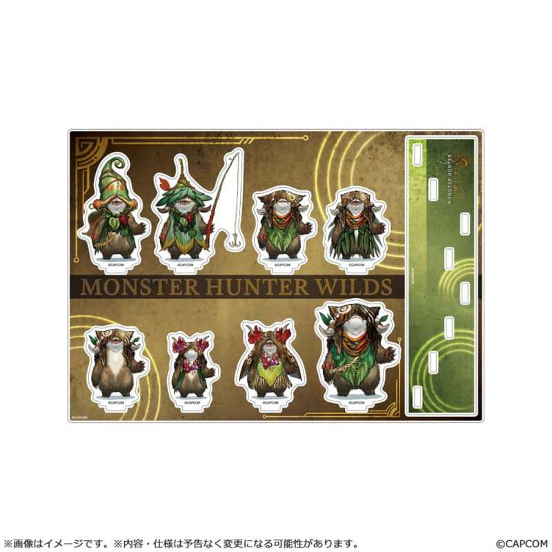 Monster Hunter Wilds Acrylic Stand Chomber Set 15 cm 1